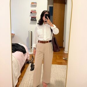 Aritzia Effortless Cropped Pant in Cairo